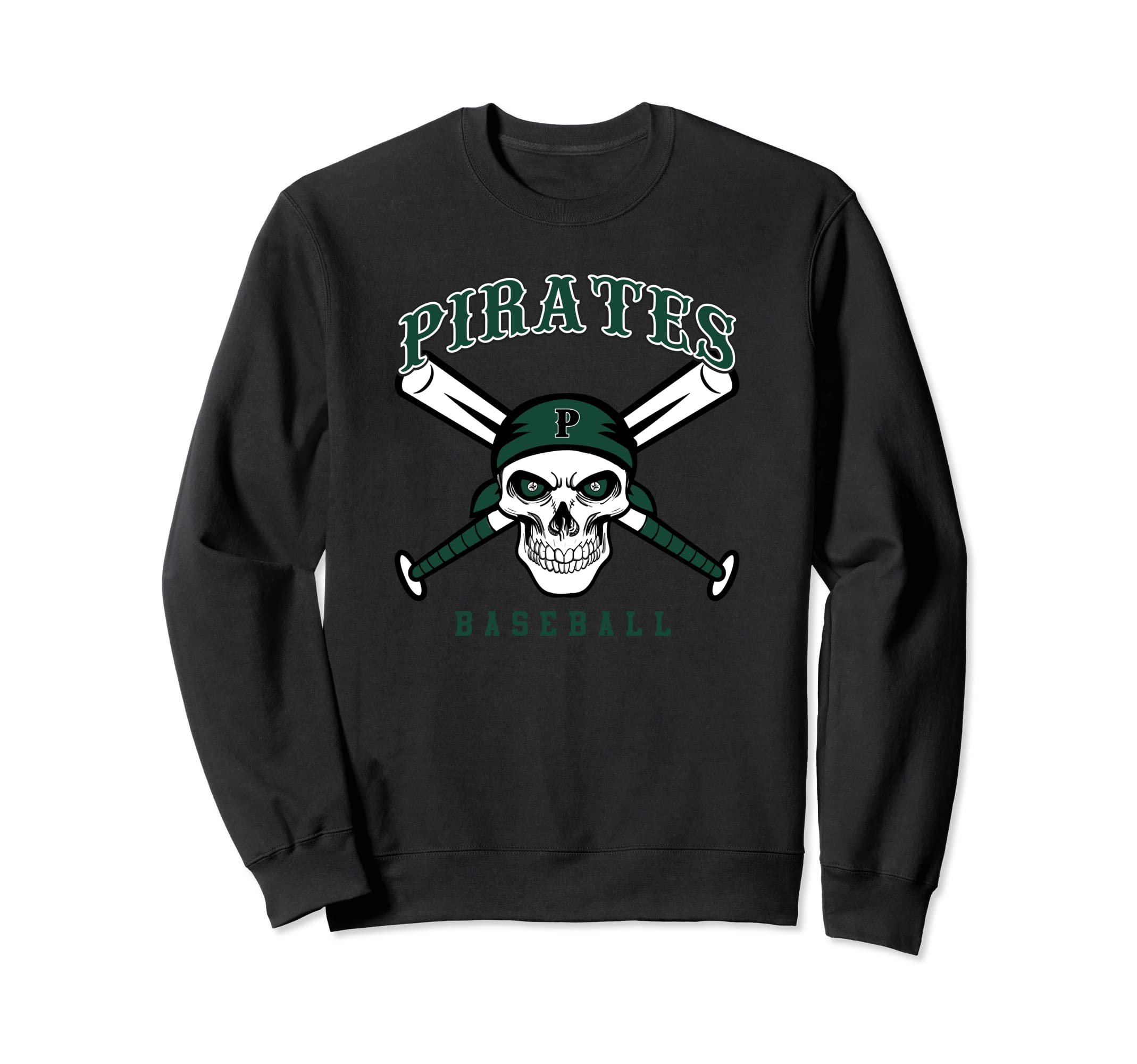 Poteet Pirates Baseball Sweatshirt - Minimalist Print for Adults - T-Shirt, Sweatshirt, Hoodie
