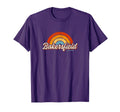Bakersfield California Ca Rainbow 70S T-Shirt - Graphic Print for Adults - T-Shirt, Sweatshirt, Hoodie