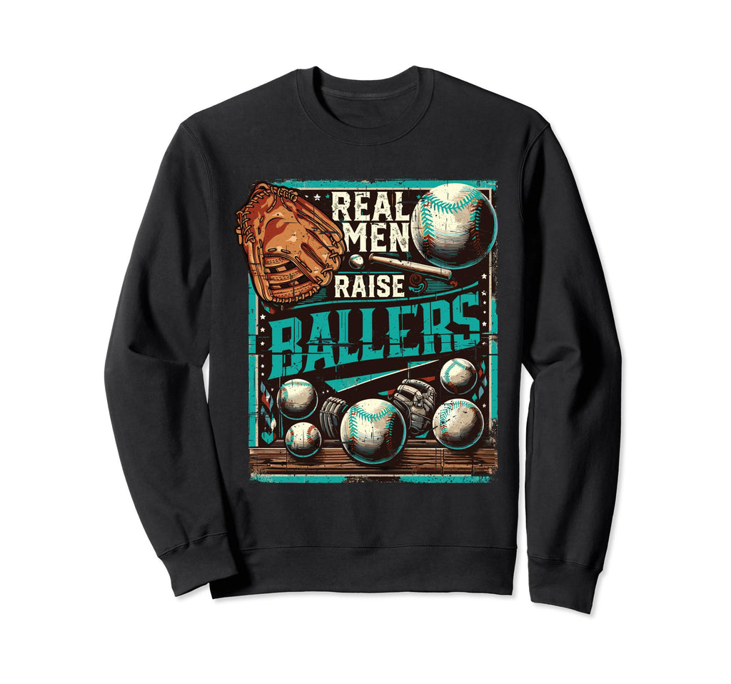 Baseball Son Baseball Dad Sweatshirt - Casual Everyday Wear for Adults - T-Shirt, Sweatshirt, Hoodie