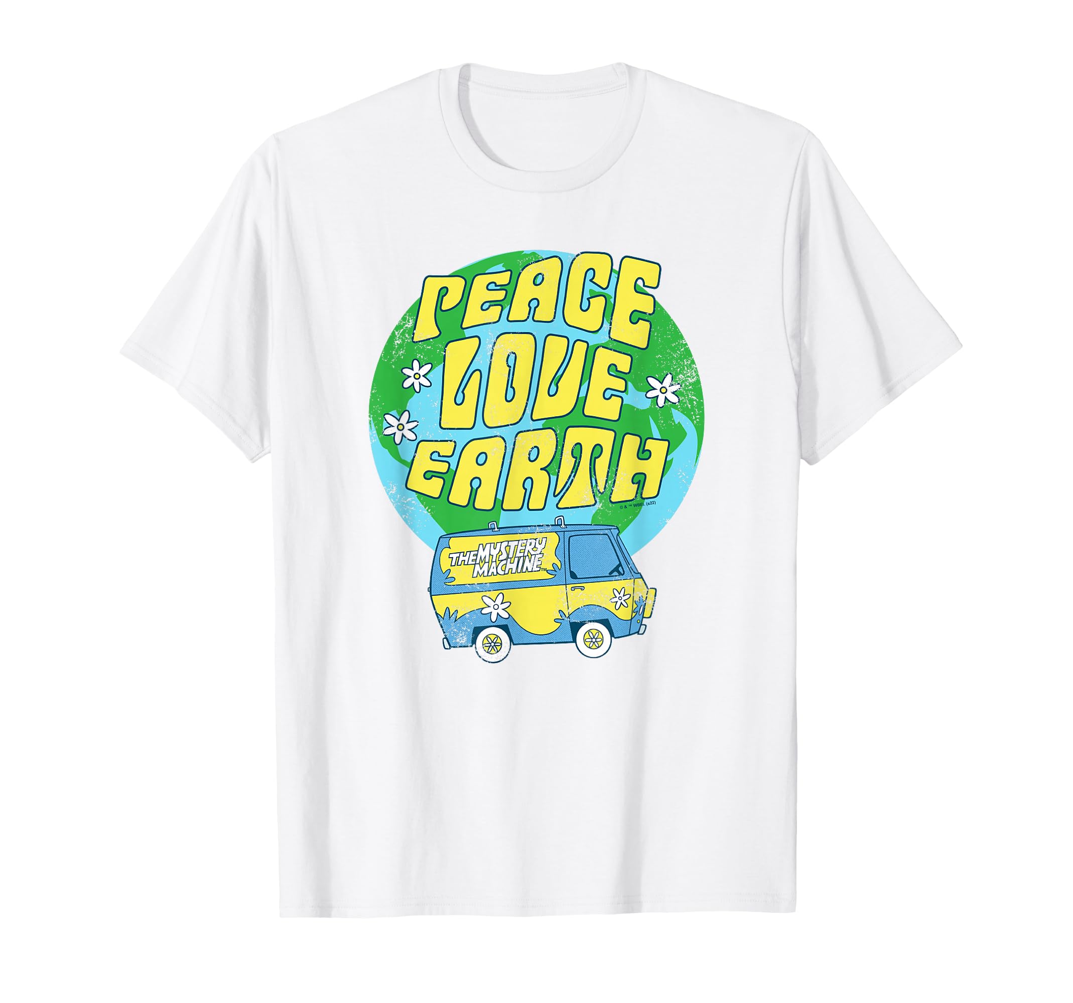 Scooby Doo Mystery Machine Peace Love T-Shirt - Streetwear Style Unisex - T-Shirt, Sweatshirt, Hoodie
