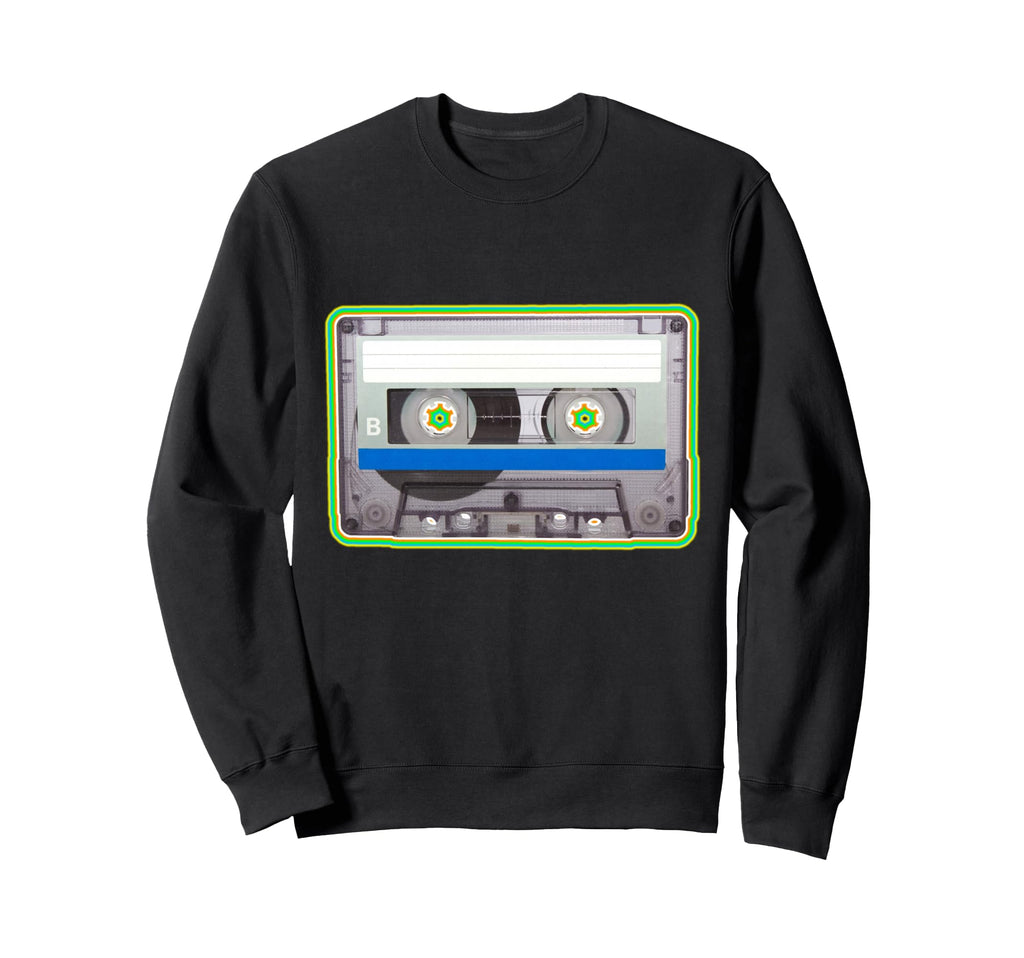 Cassette Tape Sweatshirt - Trendy Graphic Men Women - T-Shirt, Sweatshirt, Hoodie