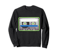 Cassette Tape Sweatshirt - Trendy Graphic Men Women - T-Shirt, Sweatshirt, Hoodie