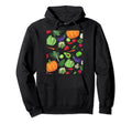 Watercolour Vegetable Farm Market Hoodie - Custom Art Print Men Women - T-Shirt, Sweatshirt, Hoodie