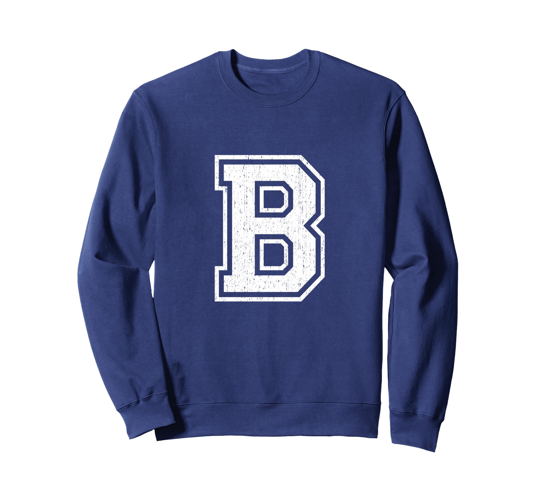 Letter B Capital Alphabet Sweatshirt - Custom Art Print for Adults - T-Shirt, Sweatshirt, Hoodie