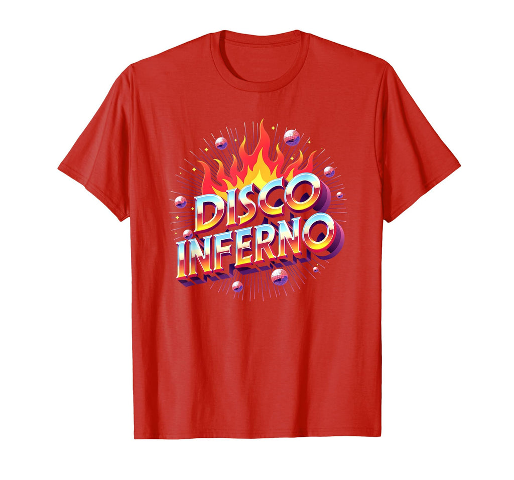 Disco Inferno Dance Party Fever Art T-Shirt - Trendy Graphic Men Women - T-Shirt, Sweatshirt, Hoodie
