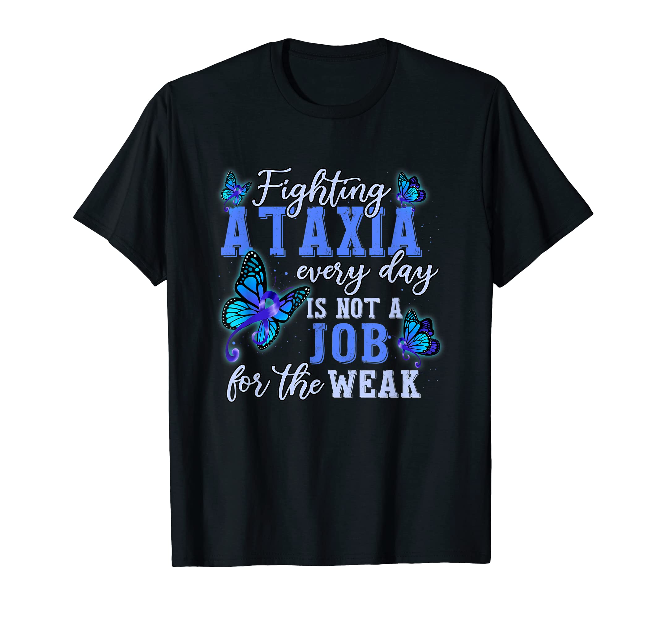 Ataxia Awareness Peace Love Hope We T-Shirt - Aesthetic Graphic for Adults - T-Shirt, Sweatshirt, Hoodie