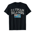 Faded Cayman Islands Flag T-Shirt - Custom Art Print for Adults - T-Shirt, Sweatshirt, Hoodie