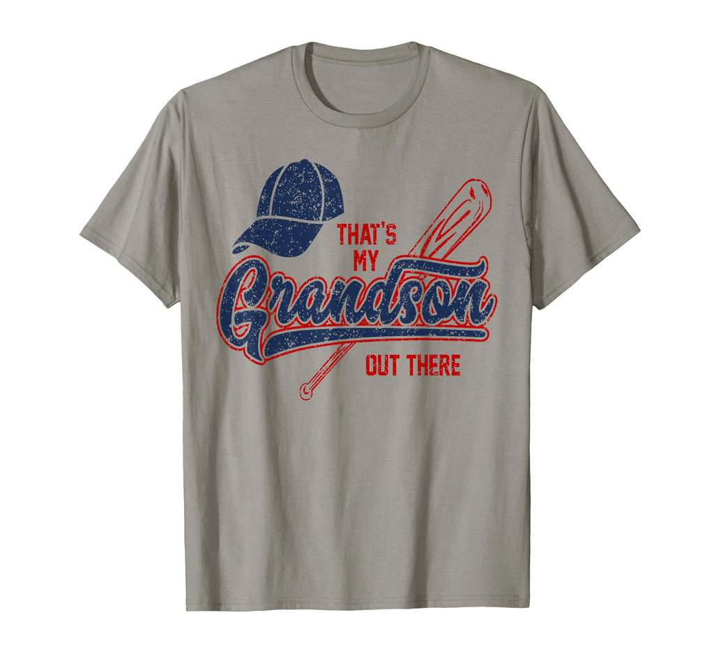 Thats My Grandson Out There Baseball T-Shirt - Minimalist Print for Adults - T-Shirt, Sweatshirt, Hoodie