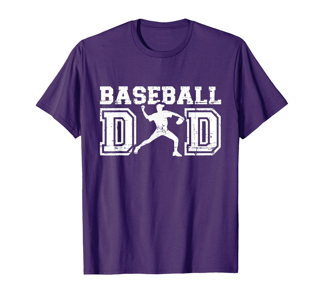 Baseball Dad Gift Fathers Day T-Shirt - Novelty Apparel for Adults - T-Shirt, Sweatshirt, Hoodie