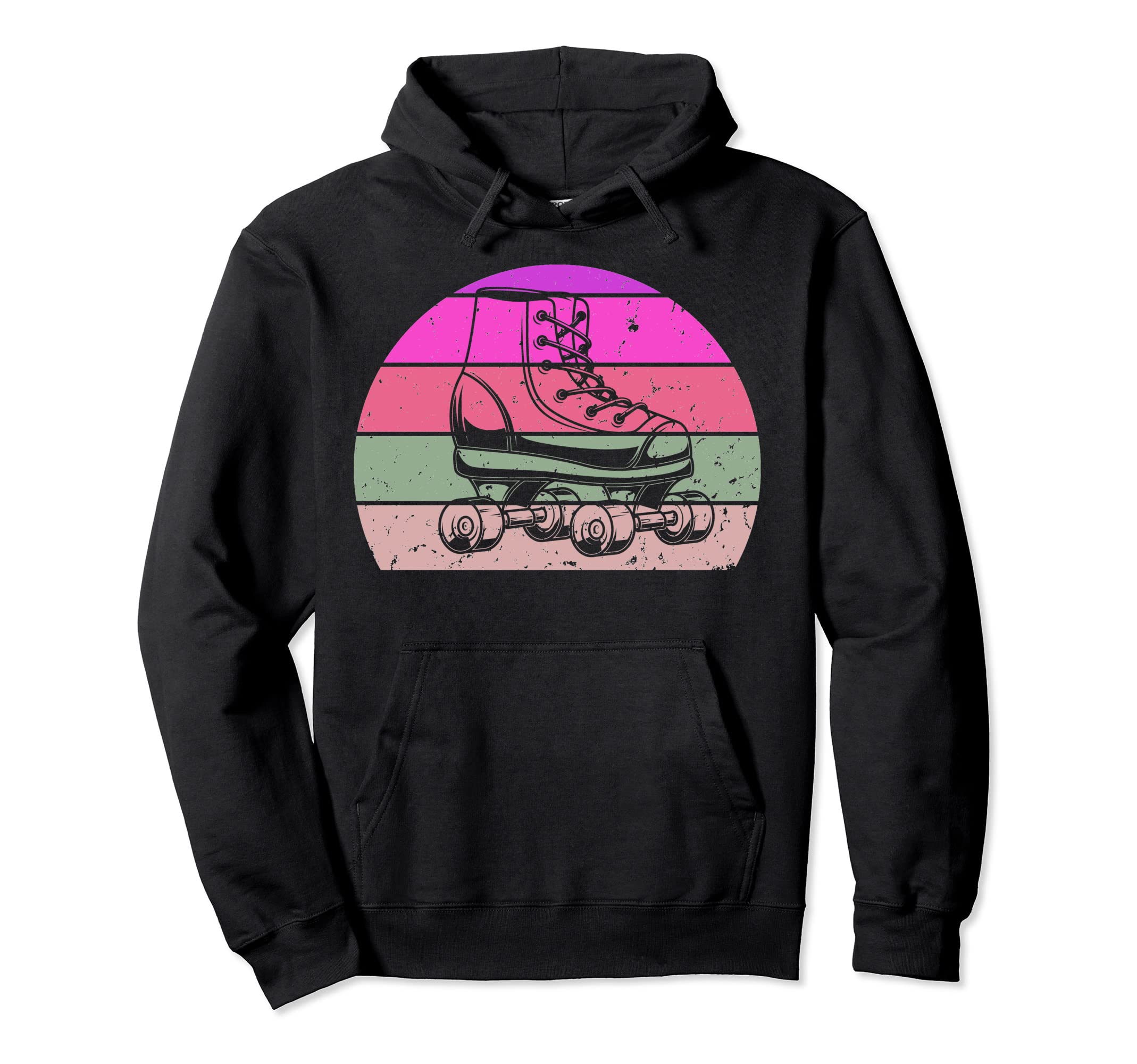 Roller Skate Roller Skater Hoodie - Custom Art Print Unisex - T-Shirt, Sweatshirt, Hoodie