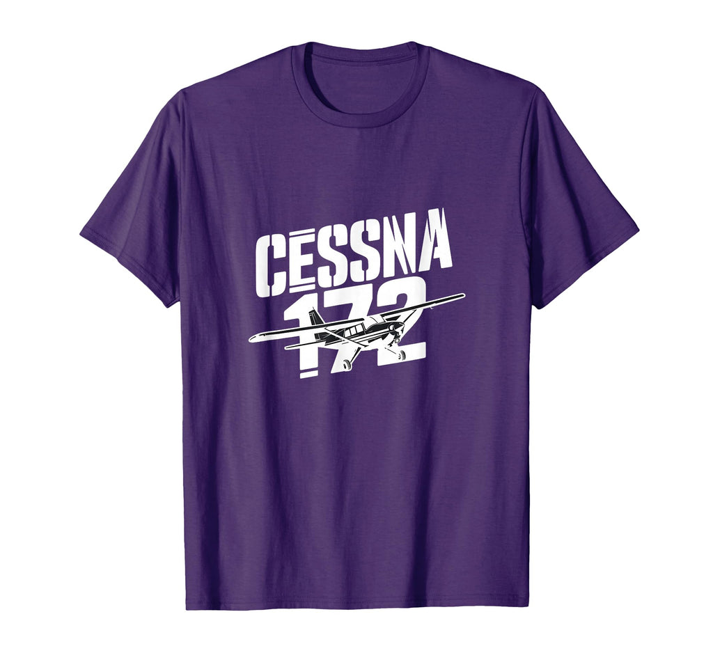 C172 Skyhawk C 172 Airplane Aviation Pilot T-Shirt - Graphic Print Unisex - T-Shirt, Sweatshirt, Hoodie