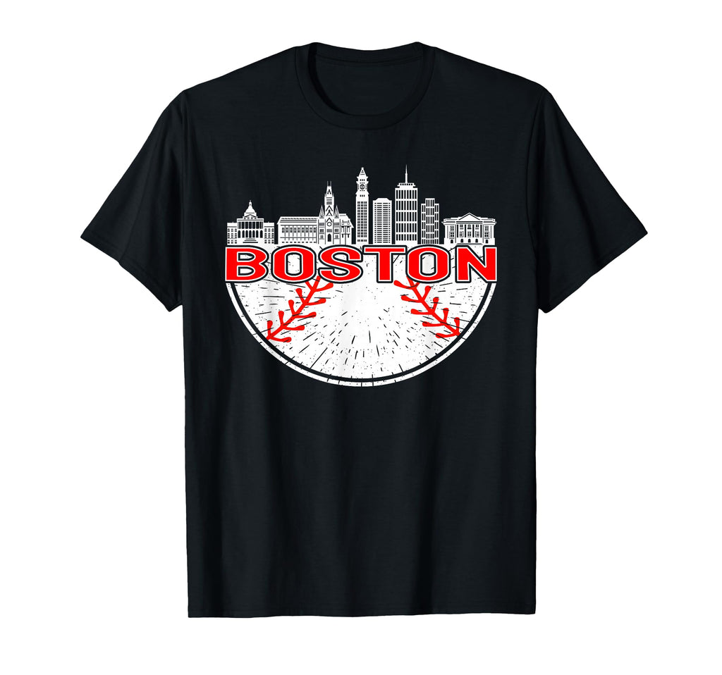 Boston Baseball And T-Shirt - Novelty Apparel for Adults - T-Shirt, Sweatshirt, Hoodie