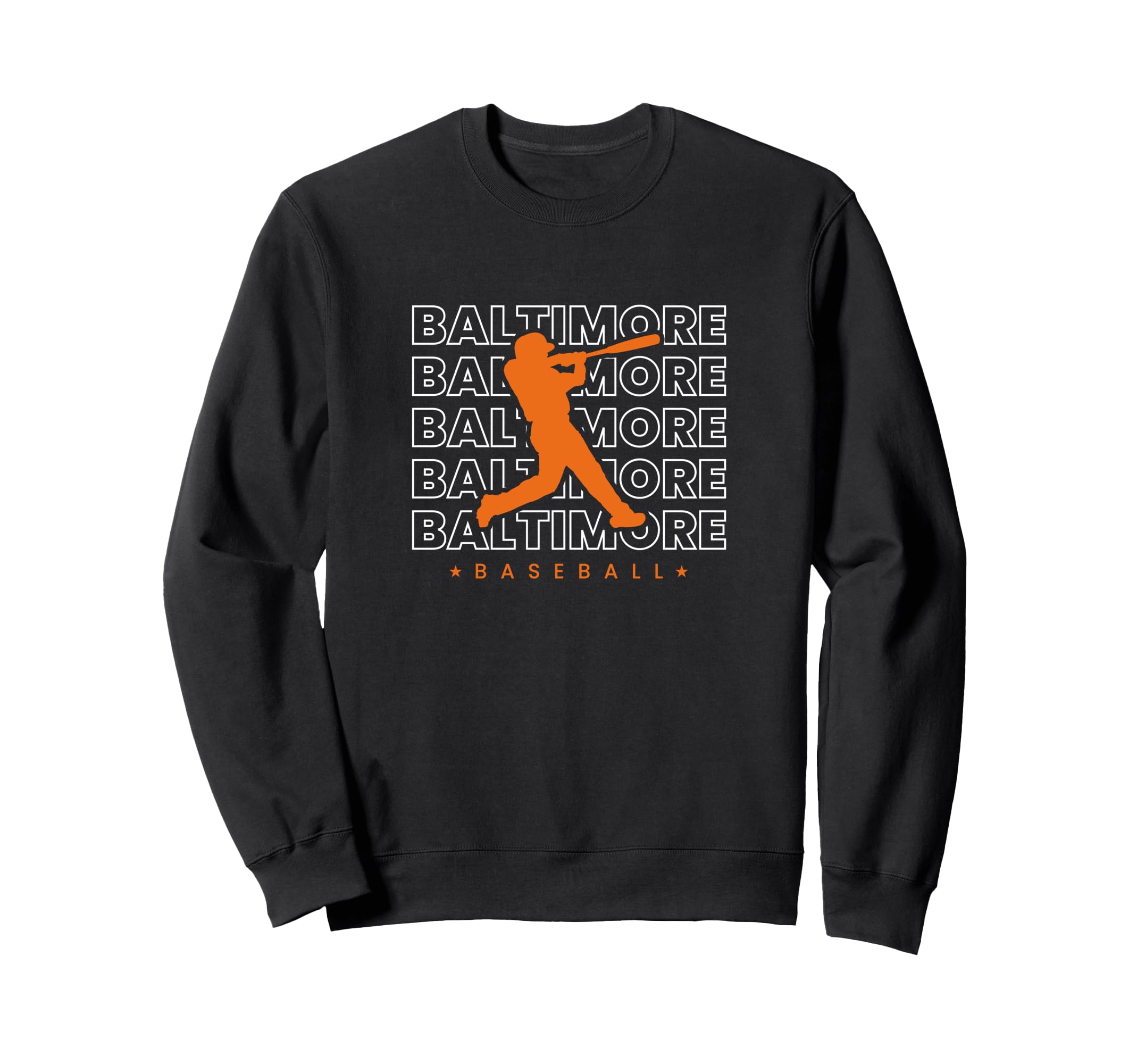 Baltimore Baseball Minimalist Classy Sweatshirt - Unique Graphic Unisex - T-Shirt, Sweatshirt, Hoodie