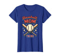 Baseball Mom Tribe Proud Sports T-Shirt - Fun Novelty Design for Adults - T-Shirt, Sweatshirt, Hoodie