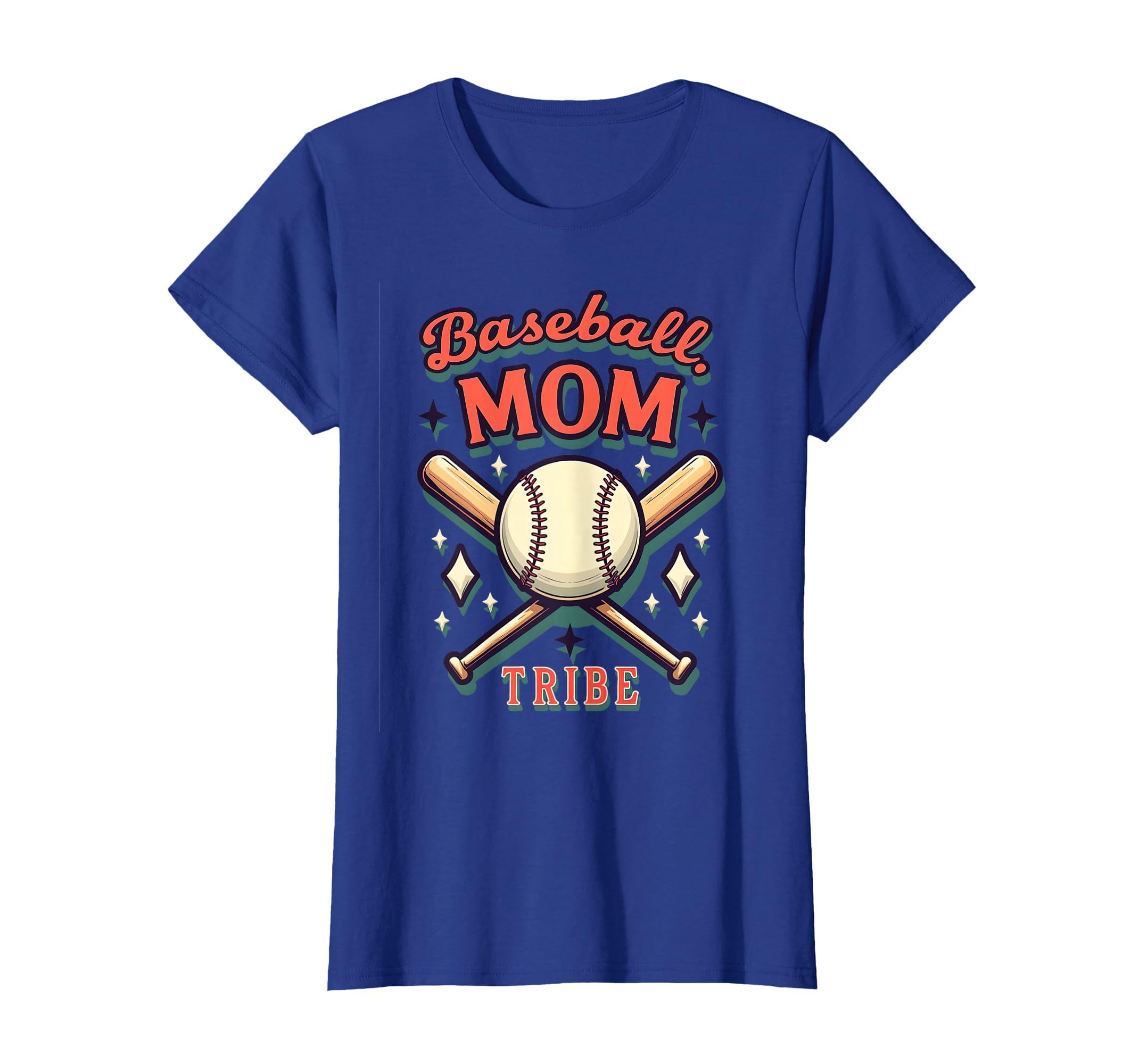 Baseball Mom Tribe Proud Sports T-Shirt - Fun Novelty Design for Adults - T-Shirt, Sweatshirt, Hoodie