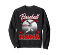 Baseball Mama Family Matching Sweatshirt - Trendy Graphic for Adults - T-Shirt, Sweatshirt, Hoodie