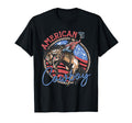 Cowboy Riding Horses Western 4Th July T-Shirt - Graphic Print Unisex - T-Shirt, Sweatshirt, Hoodie