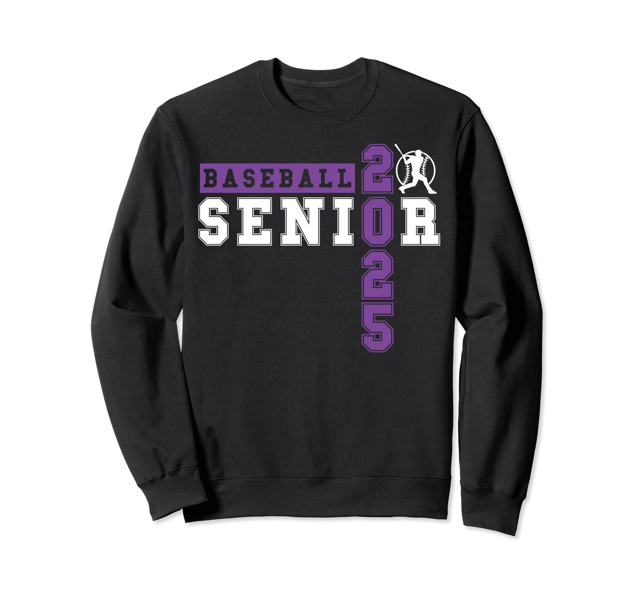 Baseball Senior Night Baseball Sweatshirt - Fun Novelty Design for Adults - T-Shirt, Sweatshirt, Hoodie