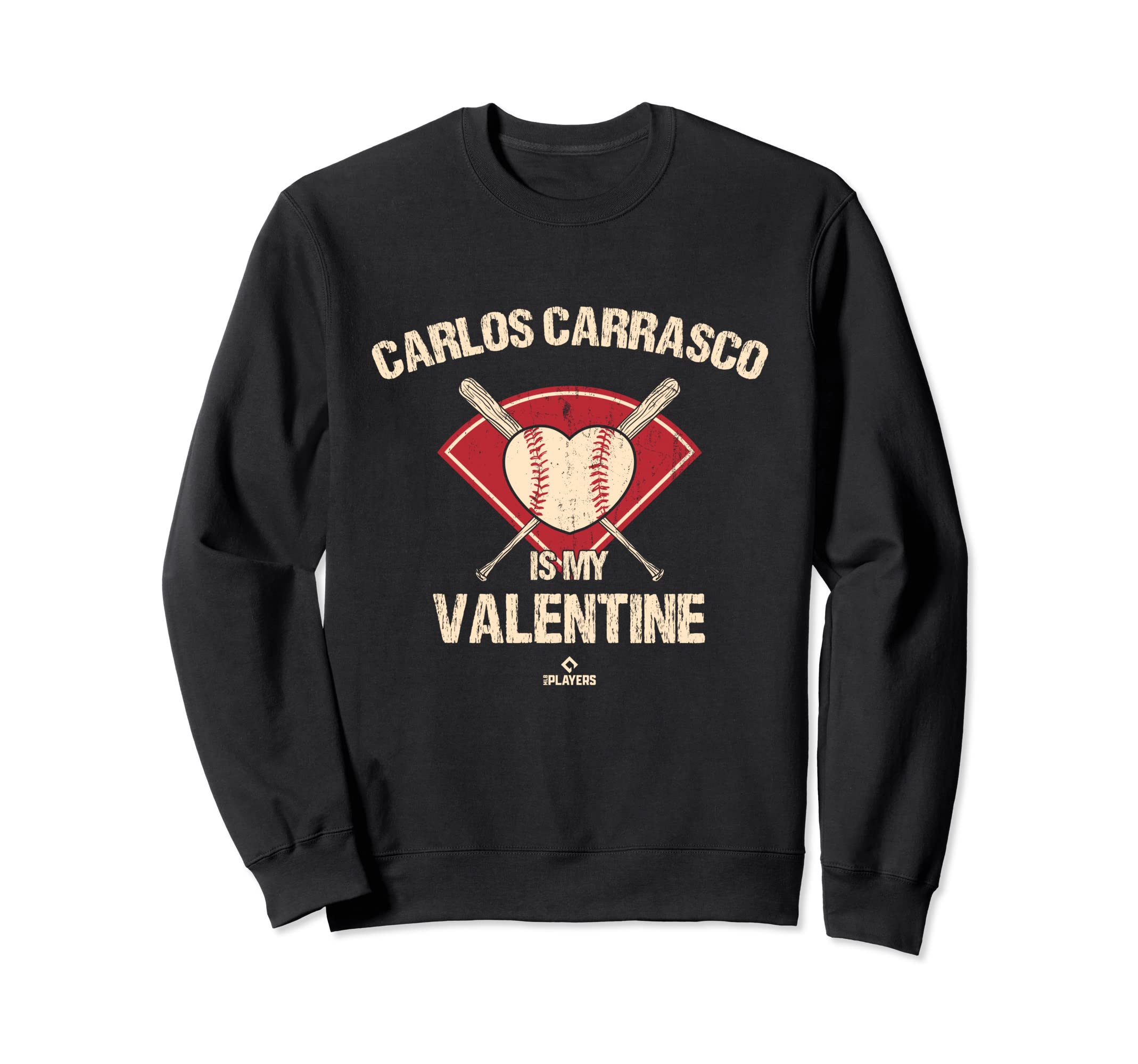 Carlos Carrasco Is My Valentine New York Sweatshirt - Graphic Print Unisex - T-Shirt, Sweatshirt, Hoodie