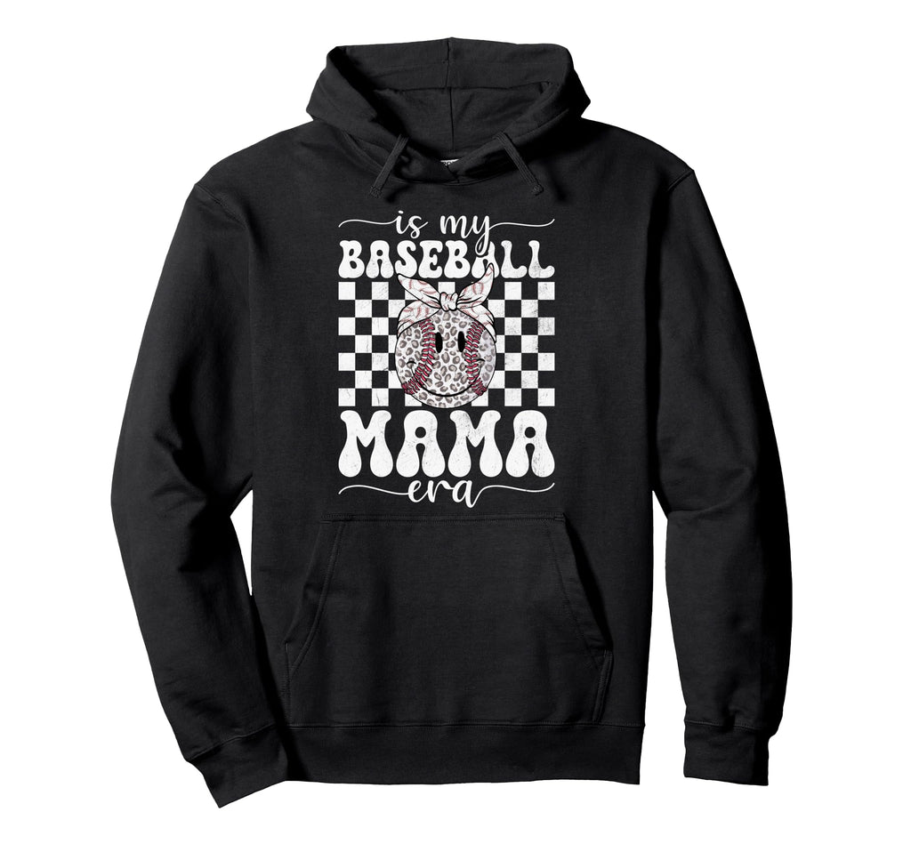 My Baseball Mom Mama Era Mothers Day Hoodie - Minimalist Print for Adults - T-Shirt, Sweatshirt, Hoodie