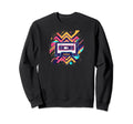 Cassette Tape Zigzags 90S R B Sweatshirt - Trendy Graphic Men Women - T-Shirt, Sweatshirt, Hoodie