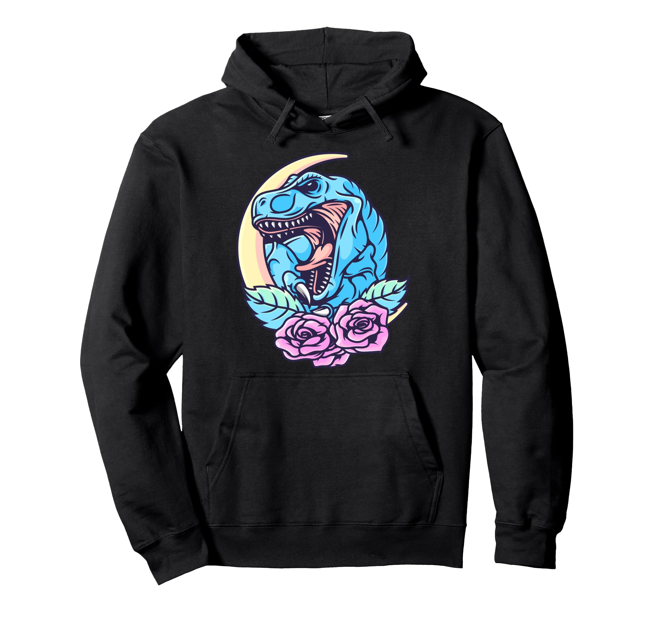 Pastel Goth Trex Vaporwave Aesthetic Hoodie - Streetwear Style Men Women - T-Shirt, Sweatshirt, Hoodie
