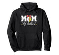 Mom Ballers Funny Baseball Softball Mom Hoodie - Unique Graphic for Adults - T-Shirt, Sweatshirt, Hoodie