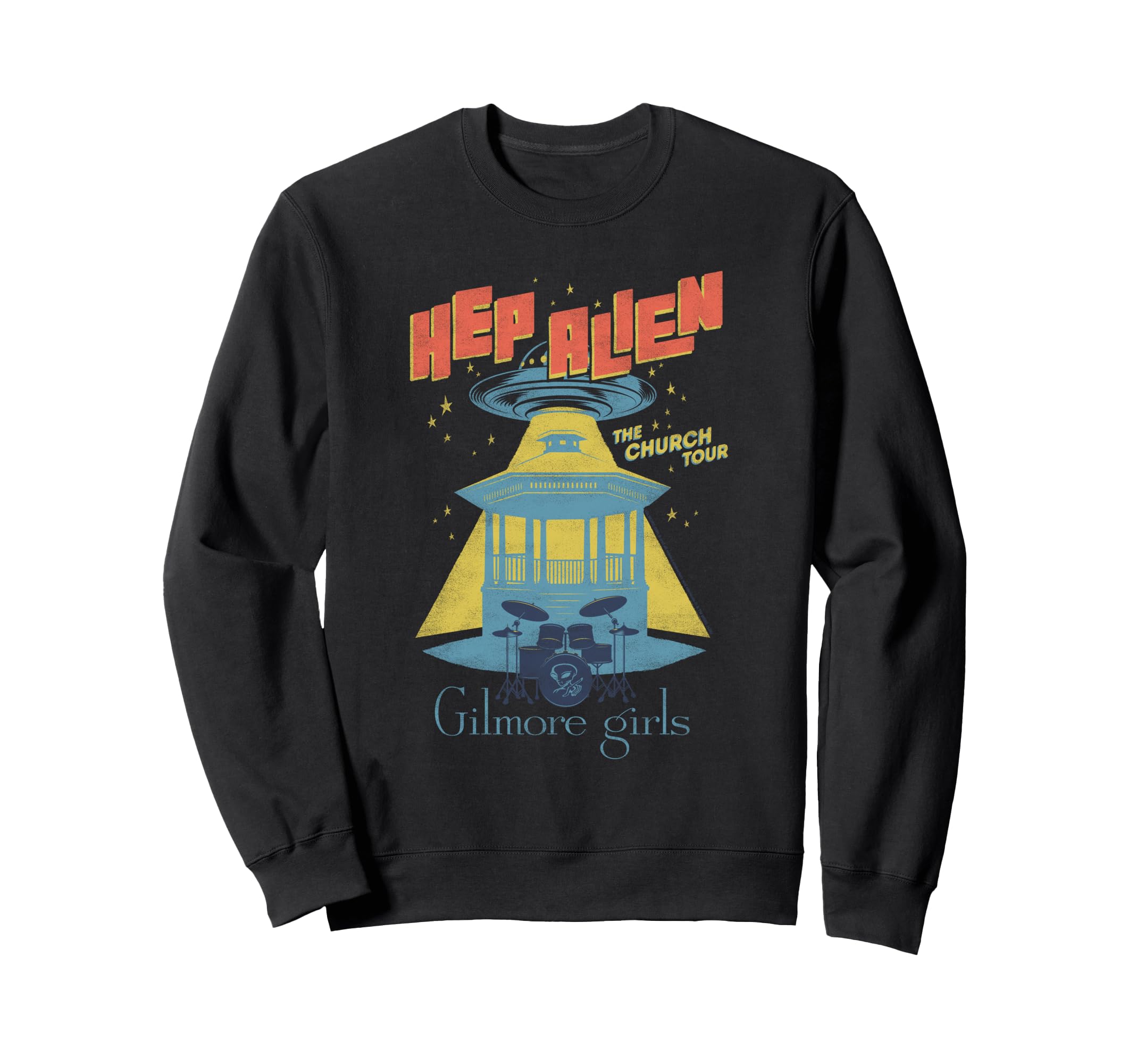Gilmore Hep Alien Church Tour Sweatshirt - Casual Everyday Wear Unisex - T-Shirt, Sweatshirt, Hoodie