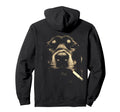 Rottweiler Smoking Cigarette Grunge Meme Hoodie - Graphic Print Men Women - T-Shirt, Sweatshirt, Hoodie