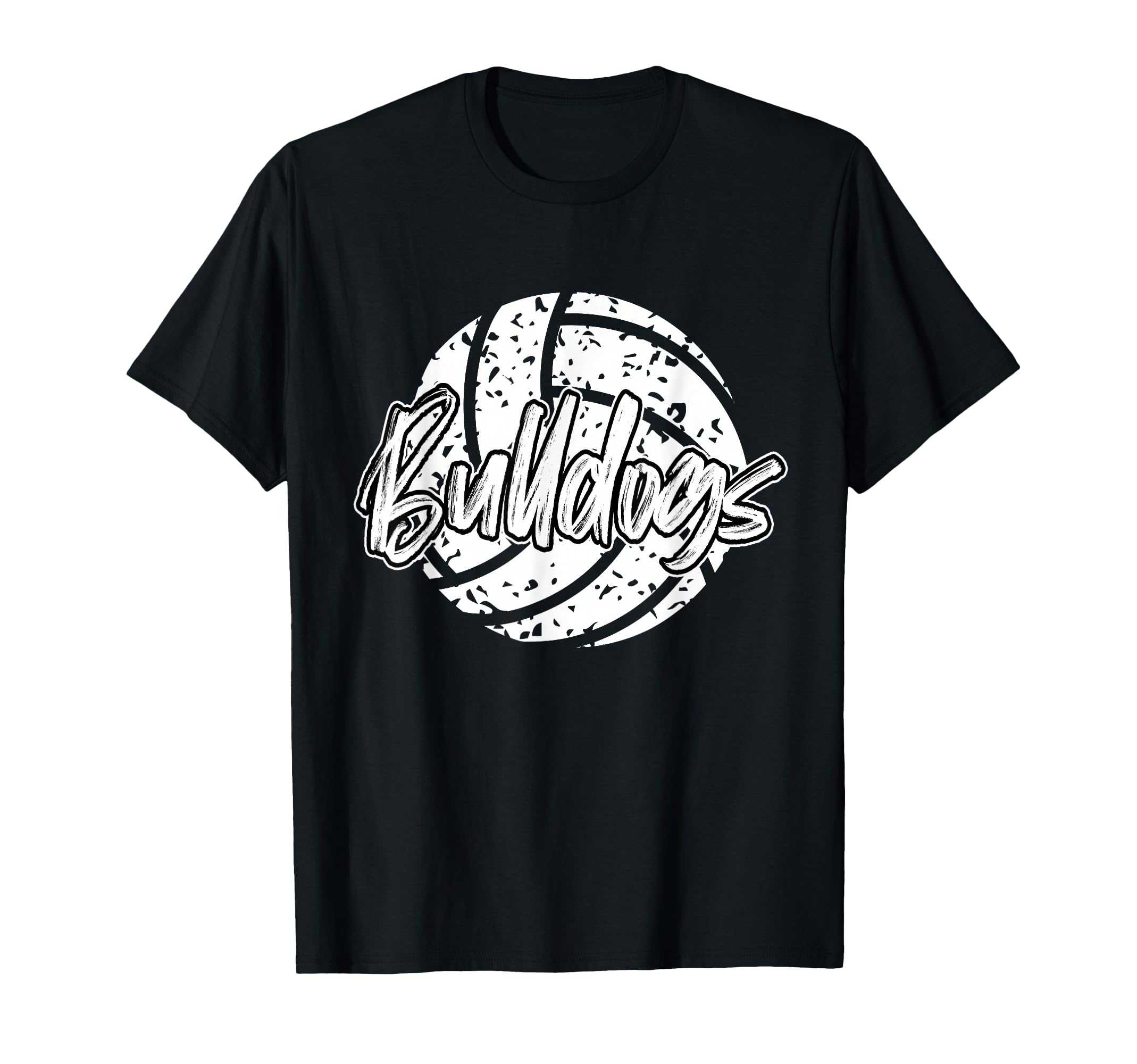 Bulldogs Volleyball School Sports Fan T-Shirt - Novelty Apparel Unisex - T-Shirt, Sweatshirt, Hoodie