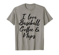 Funny Baseball Gifts Coffee And Naps T-Shirt - Custom Art Print for Adults - T-Shirt, Sweatshirt, Hoodie