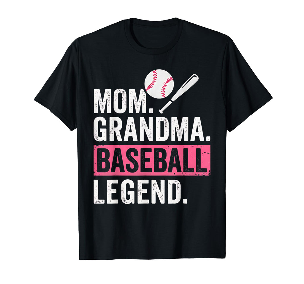 Funny Mom Grandma Baseball Legend T-Shirt - Minimalist Print for Adults - T-Shirt, Sweatshirt, Hoodie