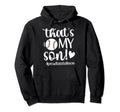 Thats My Son Baseball Mom Baseball Hoodie - Minimalist Print Men Women - T-Shirt, Sweatshirt, Hoodie