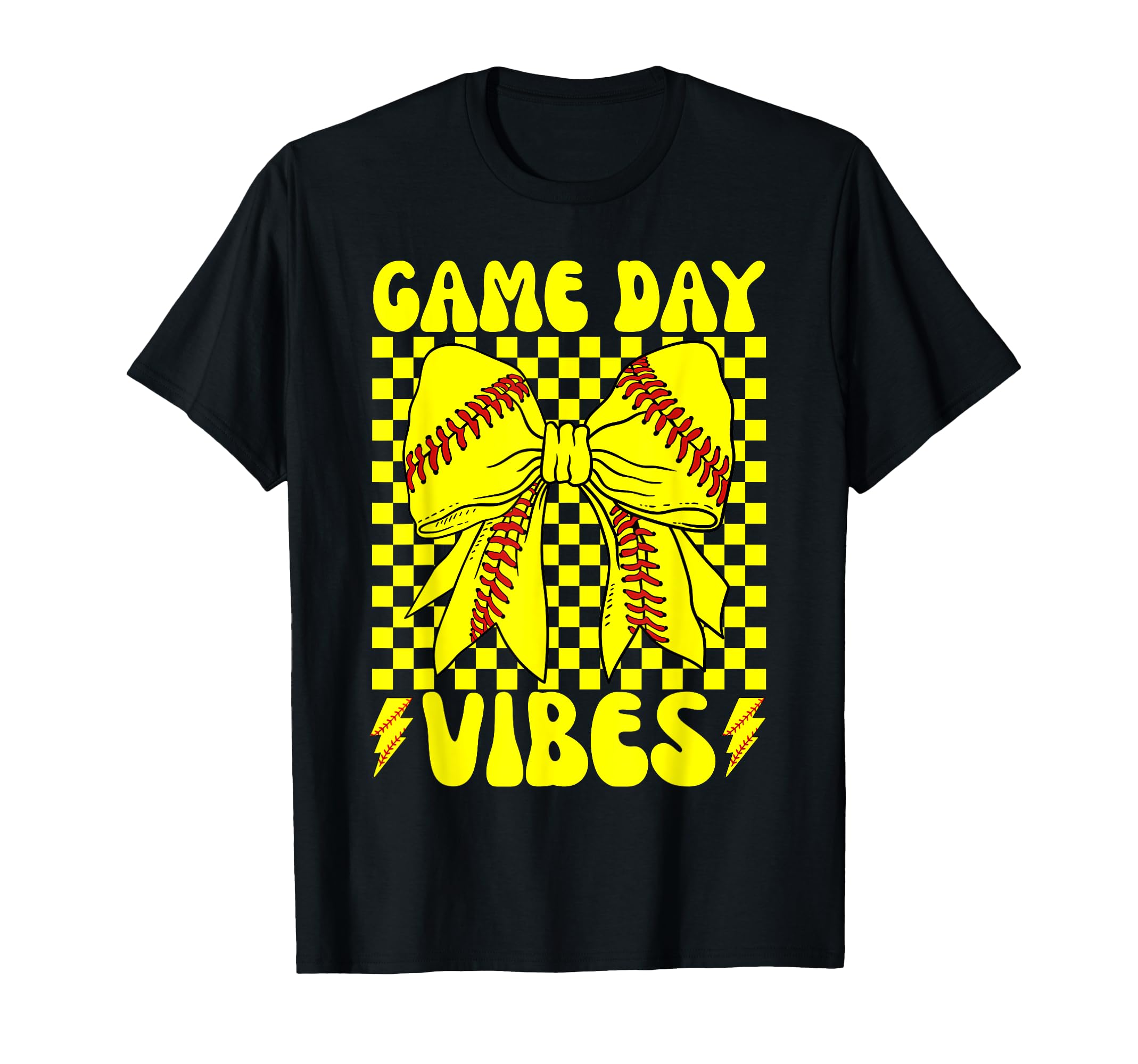 Game Day Vibes Coquette Bow T-Shirt - Fun Novelty Design Men Women - T-Shirt, Sweatshirt, Hoodie