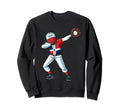 Baseball Dabbing Dominican Sweatshirt - Fun Novelty Design Men Women - T-Shirt, Sweatshirt, Hoodie