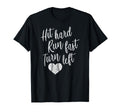 Hit Hard Run Fast Turn Left Baseball T-Shirt - Unique Graphic for Adults - T-Shirt, Sweatshirt, Hoodie