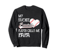 Heart Love Favorite Baseball Player Sweatshirt - Custom Art Print Unisex - T-Shirt, Sweatshirt, Hoodie