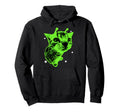 Y2K Alien Cat Meme Silly Cat Space Kitty Hoodie - Graphic Print Unisex - T-Shirt, Sweatshirt, Hoodie