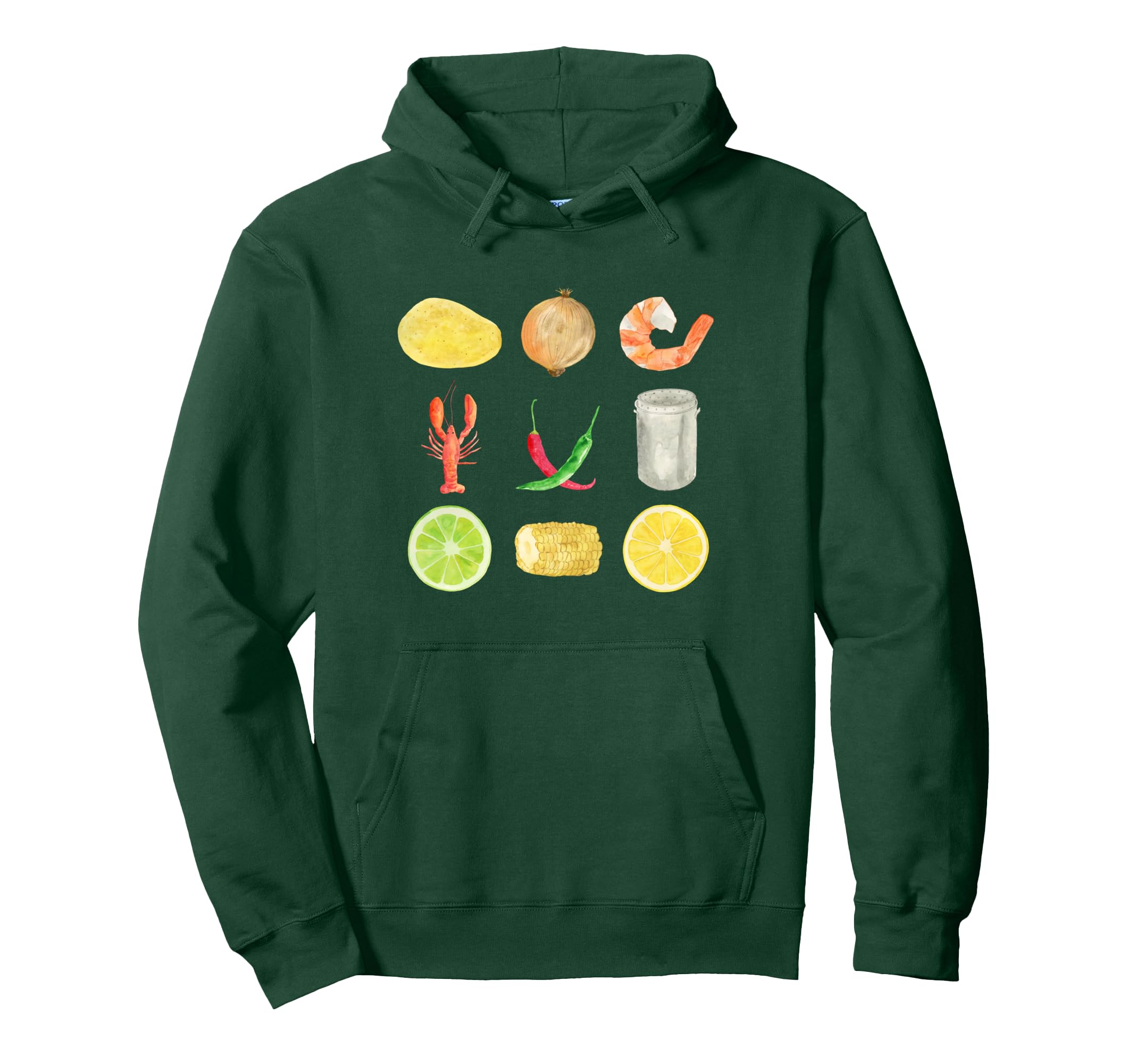 Crawfish Low Country Boil Y2K Clean Hoodie - Novelty Apparel Men Women - T-Shirt, Sweatshirt, Hoodie