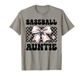 Baseball Auntie Baseball Aunt Family Game T-Shirt - Novelty Apparel Unisex - T-Shirt, Sweatshirt, Hoodie