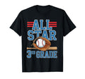 All Star 3Rd Grade Baseball Player T-Shirt - Novelty Apparel Men Women - T-Shirt, Sweatshirt, Hoodie