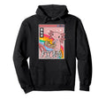 Axolotl Eating Ramen Japan 80S Otaku Hoodie - Minimalist Print for Adults - T-Shirt, Sweatshirt, Hoodie