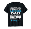 Mens Dad Gamer Fathers Day Gift T-Shirt - Trendy Graphic for Adults - T-Shirt, Sweatshirt, Hoodie
