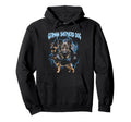 German Shepherd Dog 90S Heavy Metal Hoodie - Fun Novelty Design Men Women - T-Shirt, Sweatshirt, Hoodie