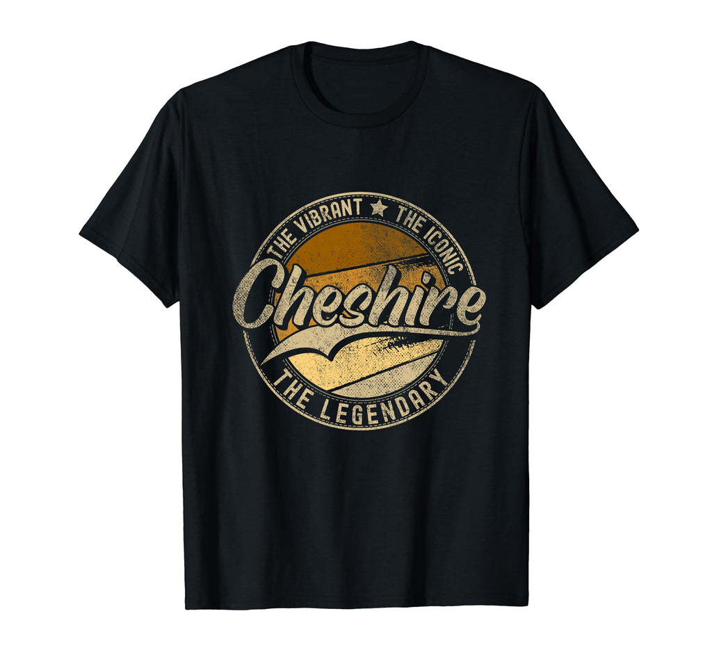 Cheshire Ct Connecticut Distressed T-Shirt - Streetwear Style for Adults - T-Shirt, Sweatshirt, Hoodie