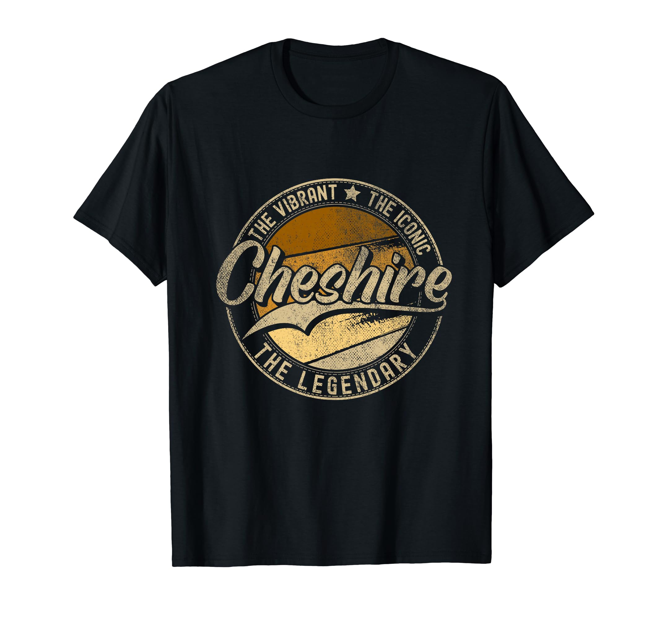 Cheshire Ct Connecticut Distressed T-Shirt - Streetwear Style for Adults - T-Shirt, Sweatshirt, Hoodie