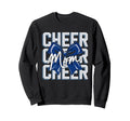 Cheer Mom Mother Bow Cheerleader Sweatshirt - Aesthetic Graphic Unisex - T-Shirt, Sweatshirt, Hoodie