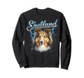 Shetland 90S Dog Lover 80S Shetland Sweatshirt - Trendy Graphic Men Women - T-Shirt, Sweatshirt, Hoodie