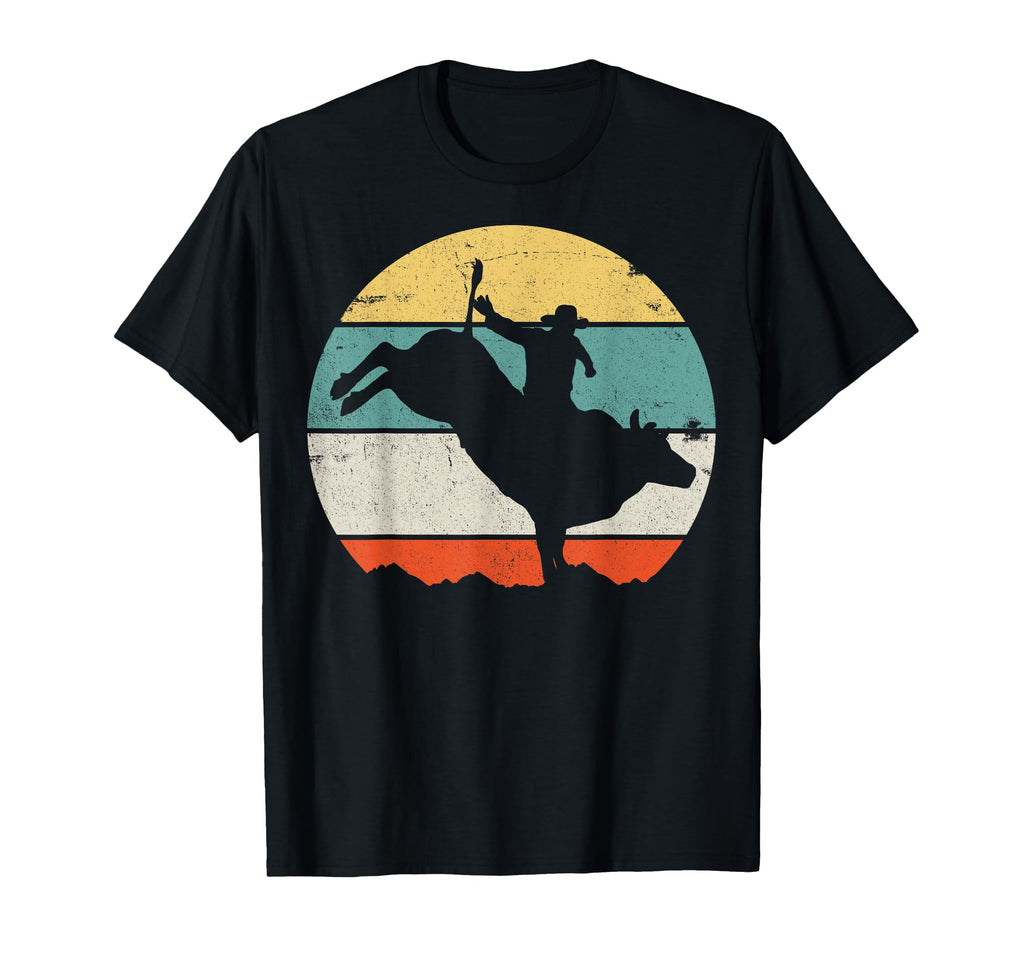 Bull Riding Rodeo Cowboy Western Country T-Shirt - Unique Graphic Unisex - T-Shirt, Sweatshirt, Hoodie