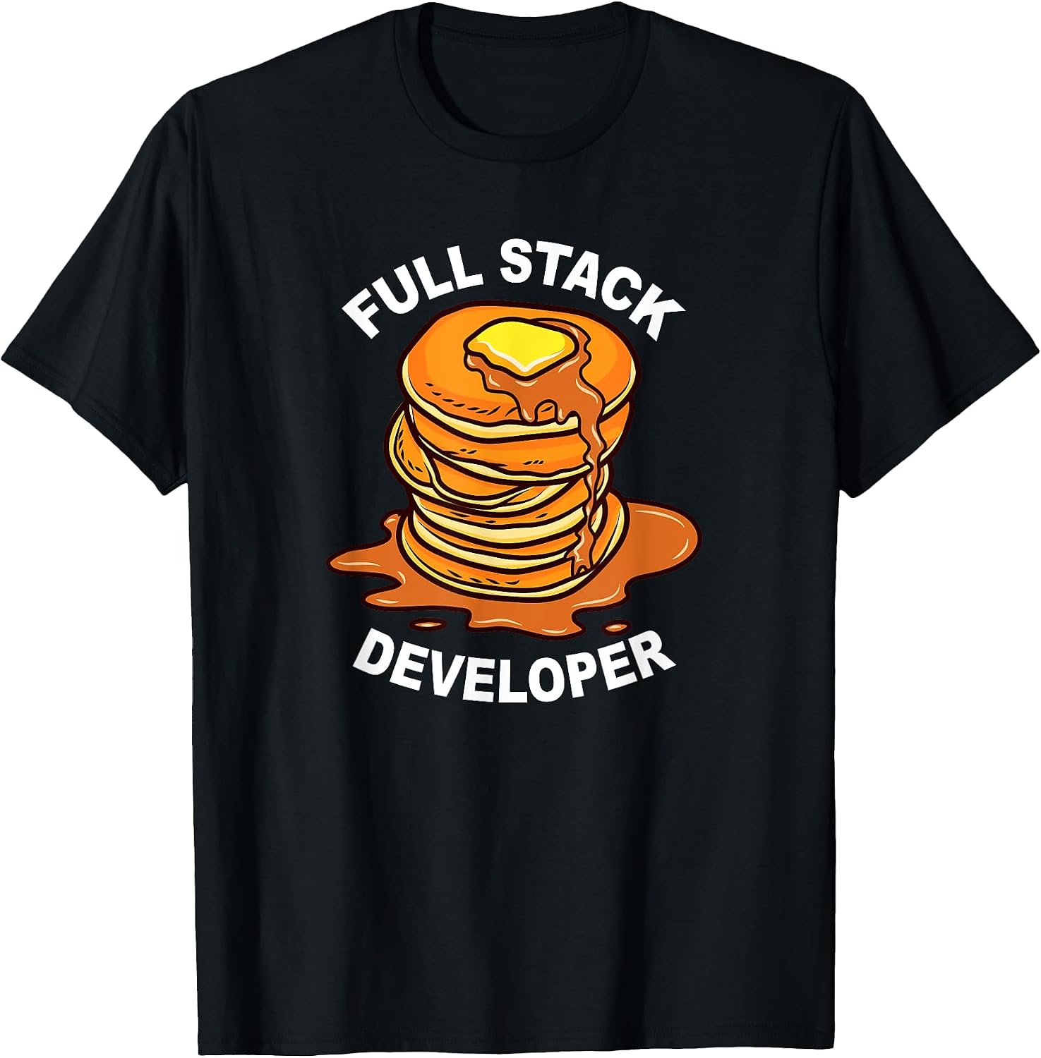 Pancake Computer Nerd Gifts Coder Web Programmer - Adult & Kids T-Shirts, Sweatshirts & Hoodies apparel design preview 1